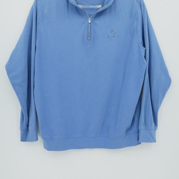 Peter Millar Blue Crewneck Sweater - Picture 7 of 11